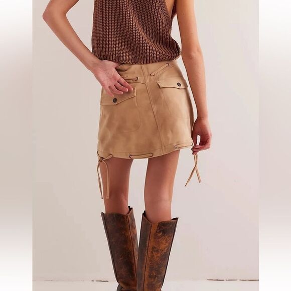 NWOT We The Free Sierra Mini Skirt | Size 0 | Chesapeake - Picture 3 of 12